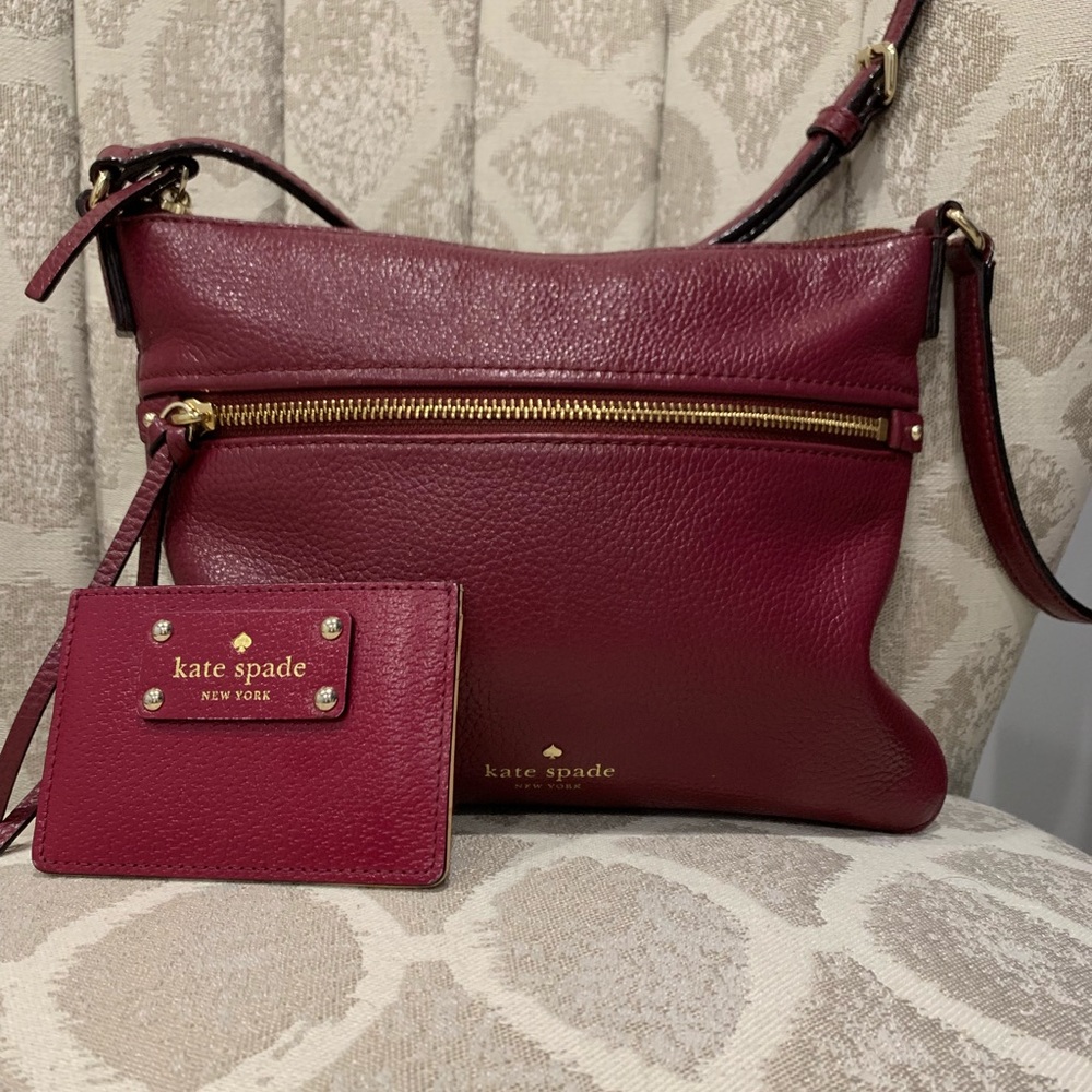 Kate Spade crossbody with card holder
